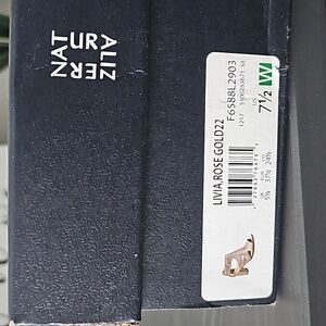 Naturalizer Livia Rose Gold Sandal